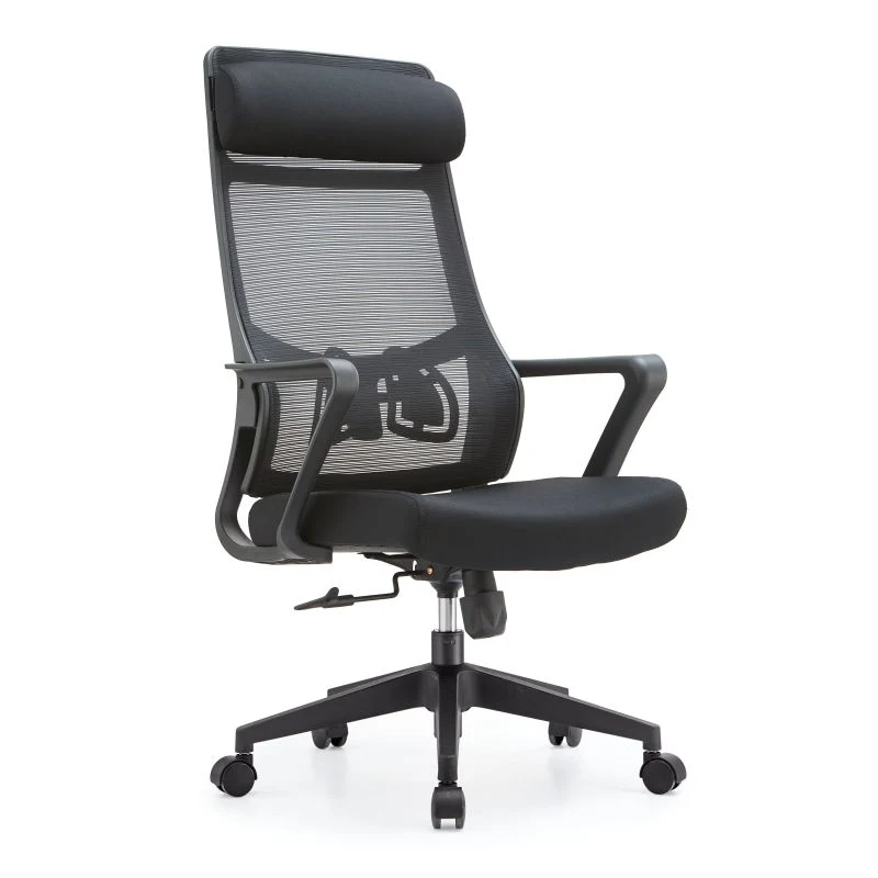 Office Furniture High Back Adjustable Revolving Boss Manager Executive Black Manager Swivel Lift Ergonomic Mesh Fabric Gaming Office Chair