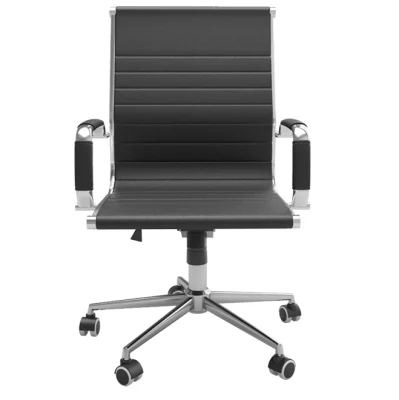 현대 가죽 안락 의자 관리자 사무실 메쉬 휠 컴퓨터 인체 공학적 의자